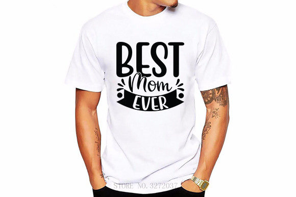 Family SVG Design: Best Mom Ever Graphics for T-Shirt Designs