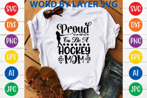 Hockey Mom Graphics for T-Shirt Designs